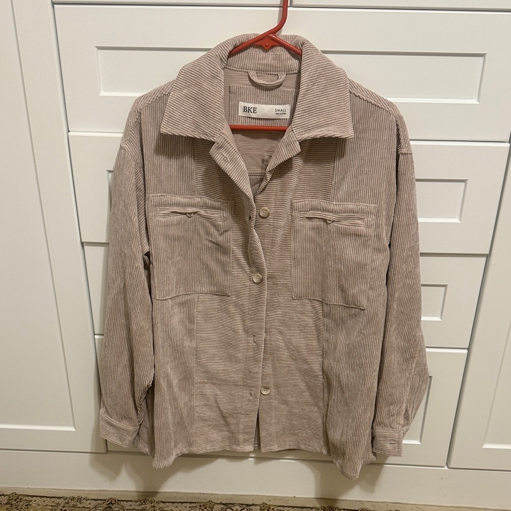 BKE Light Brown Corduroy Jacket